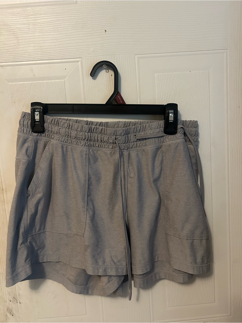 Reebok Light Gray Women's Athletic Drawstring Shorts